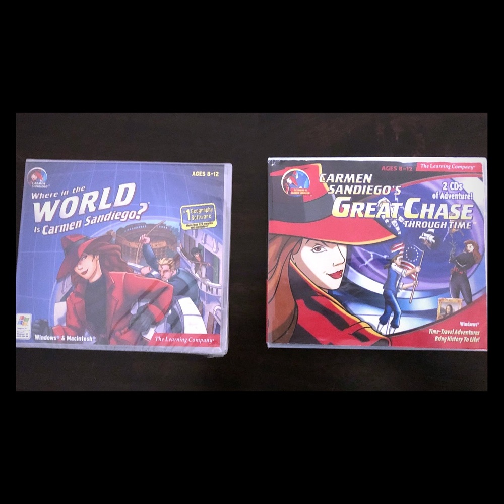 PC Game: Where in the World is Carmen San Diego?